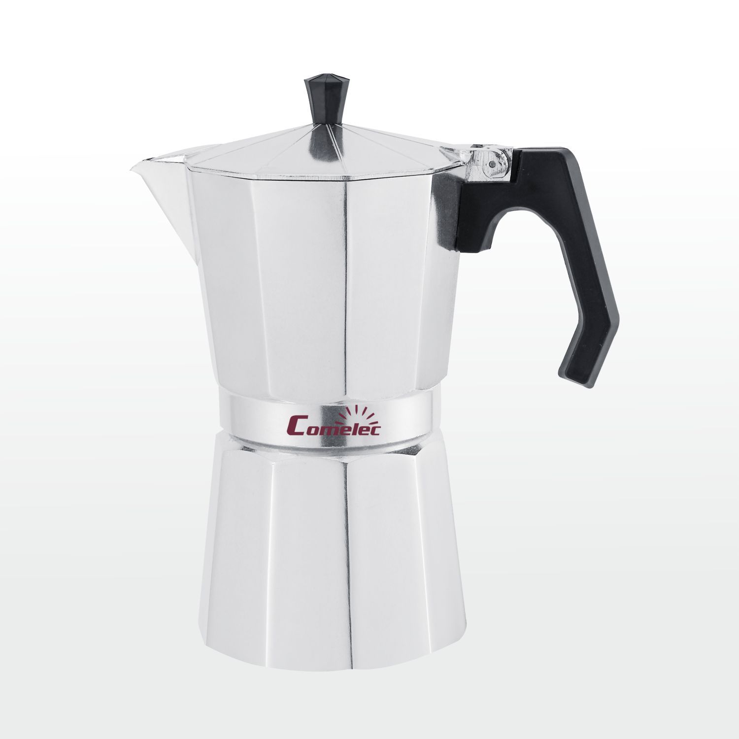 cafeteras clásicas italianas de aluminio